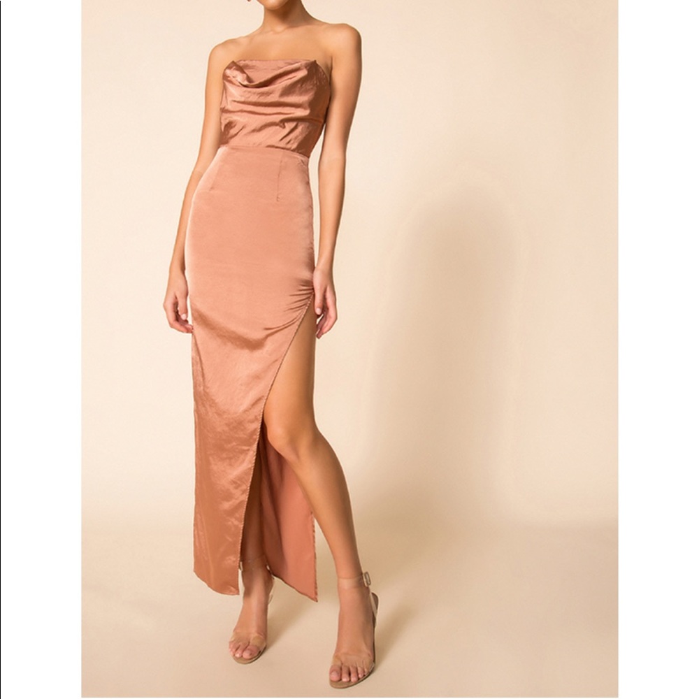 BEAUTIFUL copper gown, worn once